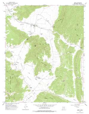 Mora USGS topographic map 35105h3