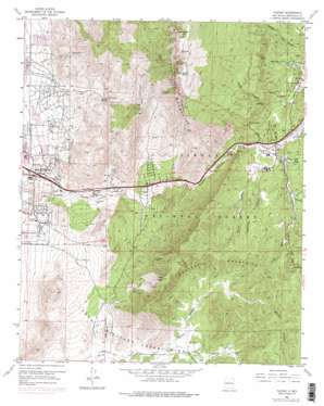 Tijeras USGS topographic map 35106a4