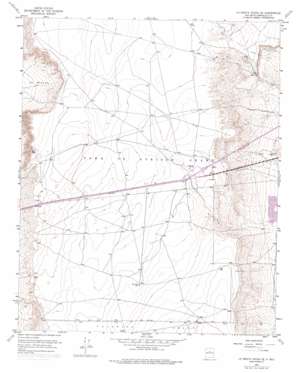 La Mesita Negra SE USGS topographic map 35106a7