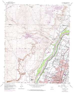 Los Griegos USGS topographic map 35106b6