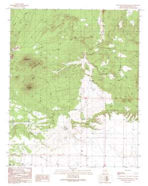 Captain Davis Mountain USGS topographic map 35106c1