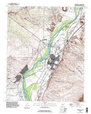 Bernalillo USGS topographic map 35106c5