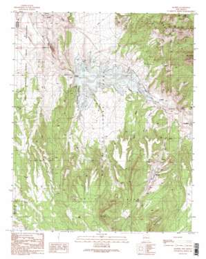 Madrid USGS topographic map 35106d2