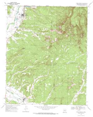 Jemez Pueblo USGS topographic map 35106e6