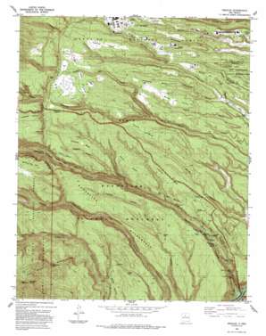 Frijoles USGS topographic map 35106g3