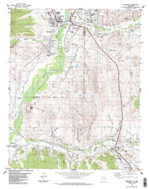 Espanola USGS topographic map 35106h1