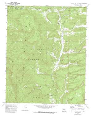 Rancho del Chaparral USGS topographic map 35106h7