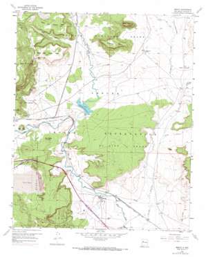 Mesita USGS topographic map 35107a3