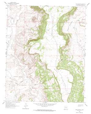 Casa Salazar USGS topographic map 35107d1