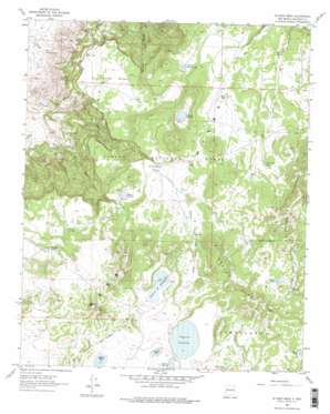El Dado Mesa USGS topographic map 35107d4
