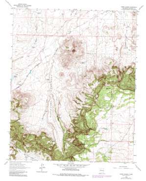 Cerro Alesna USGS topographic map 35107d5