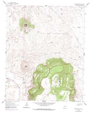 Chaco Mesa USGS topographic map 35107e1