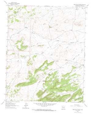 Mesa De Los Toros USGS topographic map 35107e7