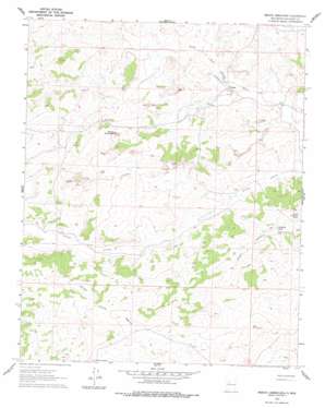 Mesita Del Gavilan USGS topographic map 35107f5