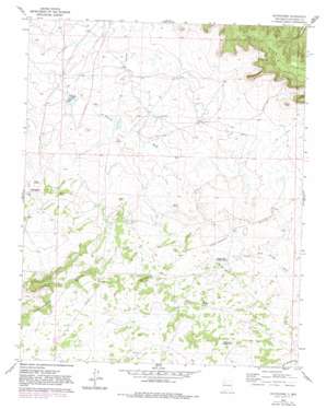 Whitehorse USGS topographic map 35107g6