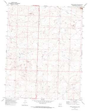 Seven Lakes NW USGS topographic map 35107h8