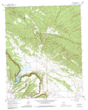 Ramah USGS topographic map 35108b4