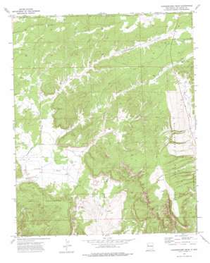 Vanderwagen Draw USGS topographic map 35108b7