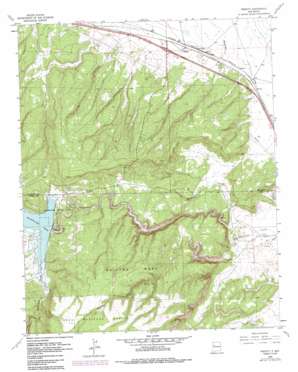 Prewitt USGS topographic map 35108c1