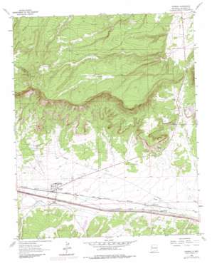 Thoreau USGS topographic map 35108d2