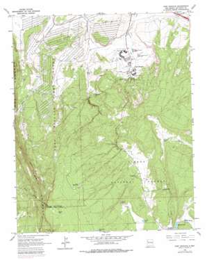 Fort Wingate USGS topographic map 35108d5