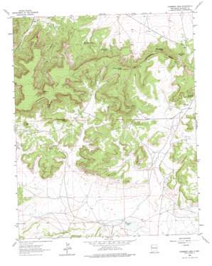 Casamero Lake USGS topographic map 35108e1