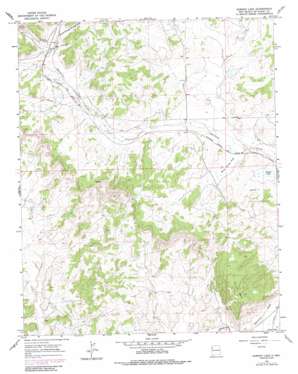 Samson Lake USGS topographic map 35108e8
