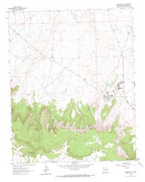 Crownpoint topo map