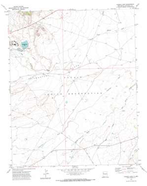 Chuska Lake USGS topographic map 35108g6