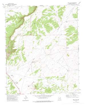 Deep Lake USGS topographic map 35109a2