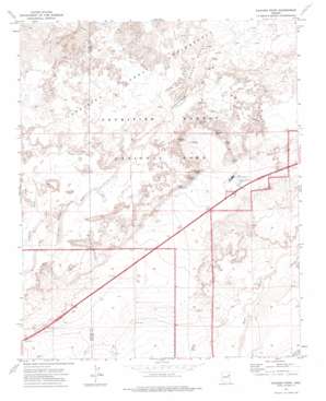 Kachina Point USGS topographic map 35109a7