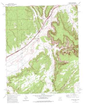 Chafin Well USGS topographic map 35109c1