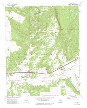 Houck USGS topographic map 35109c2