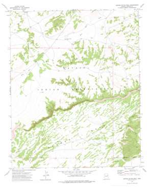 Dipping Water Well USGS topographic map 35109c5