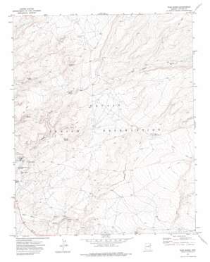 Wide Ruins USGS topographic map 35109d4