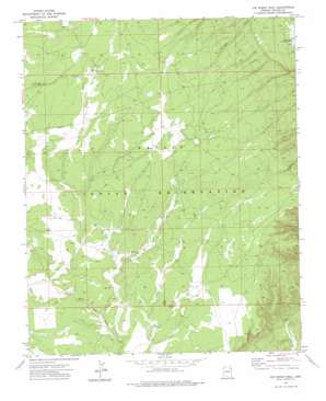 Joe Woody Well USGS topographic map 35109e2