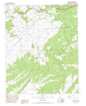 Kinlichee USGS topographic map 35109f4