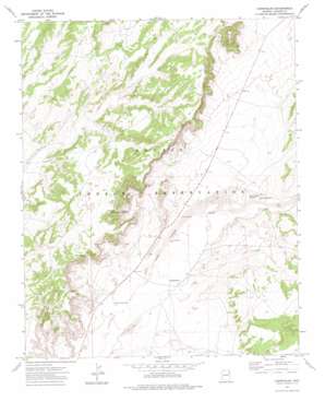 Cornfields USGS topographic map 35109f6