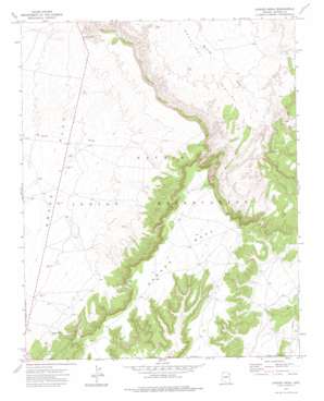 Ganado Mesa USGS topographic map 35109g5