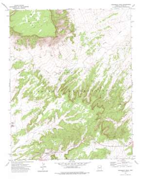 Steamboat Rock USGS topographic map 35109g7