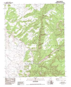 Nazlini USGS topographic map 35109h4