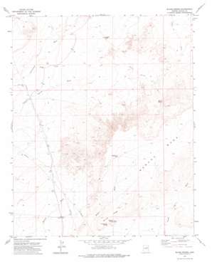 Blairs Spring USGS topographic map 35110a3