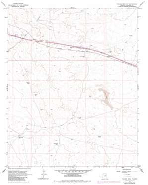 Tucker Mesa SW USGS topographic map 35110a8