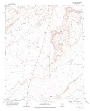 Mitten Peak USGS topographic map 35110b1