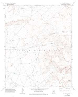 Bird Springs Wash USGS topographic map 35110c6