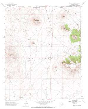 Shonto Butte USGS topographic map 35110d4