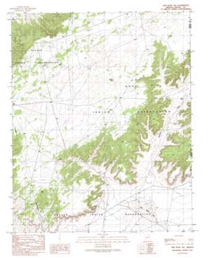 Tsin Naan Tee USGS topographic map 35110f1