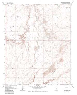 Sand Springs topo map