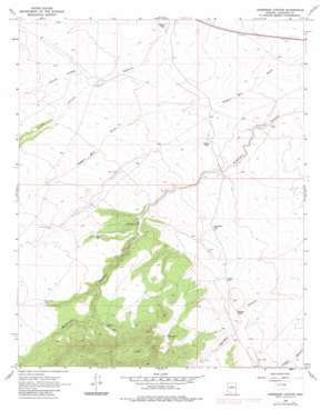 Anderson Canyon USGS topographic map 35111a2