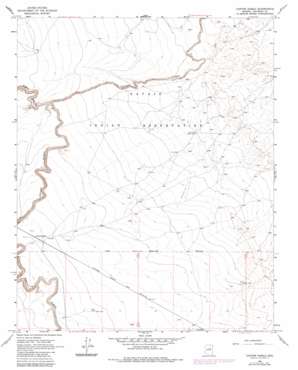 Canyon Diablo USGS topographic map 35111b1